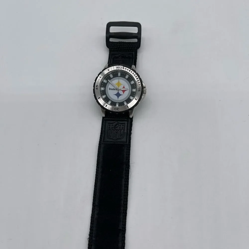 Pittsburgh Steelers Watch with Lighted Hour hand and minute hands
